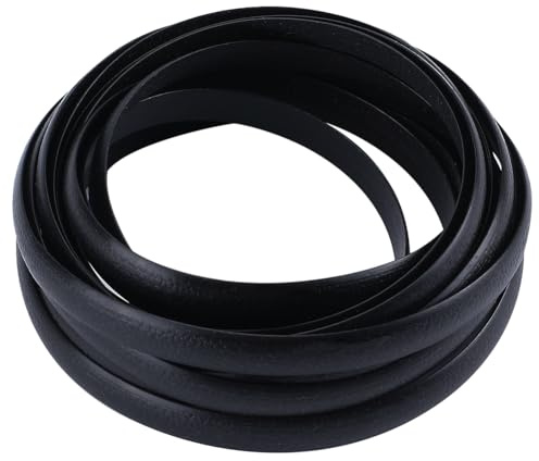 GORGECRAFT Schwarzes Kunststoff-Rattan 25~29.5 Yard Synthetische Prägung Weben Rattanstreifen Korbgeflecht-Reparaturmaterial Liefert Rattan-Fixiermaterial Für Die Reparatur von Korbmöbeln Tischkorb