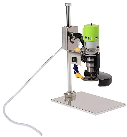 Acesunny Elektrischer Glasflaschenschneider Schneidwerkzeug 6000 r/min Flaschenschneider 150W Elektrisch Glasschneider Flaschenschneider Schneidwerkzeug Glass Cutter