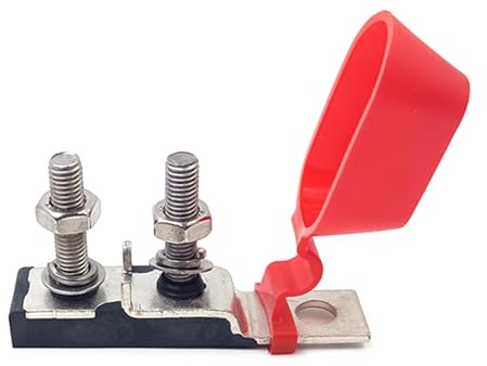 Bloc de fusibles à double borne 30-300 MRBF à deux goujons - Porte-fusibles compact - Étanche IP66