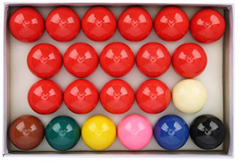 ZAICOLER Snooker-Kugeln, 22 Stück, 5,3 cm, Snooker-Billard-Billardtisch-Kugel-Set, Billard-Kugel-Set, Harz, Limettenpulver, Pigment für Offiziellen Spielball, Britisches Billard