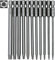 Prebarfun 14 Pièces Tournevis Torx Magnetique, 100mm Embouts de Vissage Long, 1/4 Tournevis Torx Avec Trou Central, Embout Torx Creux, Tournevis Etoile pour Tournevis Et Visseuse Electrique