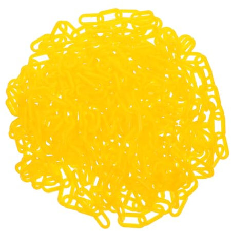 CANIGHT Kunststoffketten 10 M Sicherheitskette Mit Absperrkettenglied Absperrkette Zur Kontrolle Von Menschenmengen