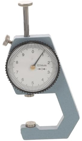 Thickness Gauge Portable Metal Woodworking Measuring Tool 0-20mm | Internal and External Diameter Checks, Wall Thickness Measuring, for Professional Woodworker and DIY Enthusiast