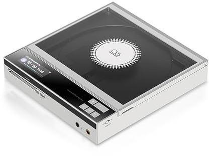 SHANLING EC Zero AKM CD Player, Portable Desktop CD Players High-Definition Lossless HiFi EC Zero, Fever Level All-in-one CD Machine 5500mAh Dual SGM8262-2 Op-Amps