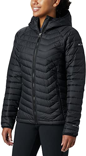 Columbia 192660305332 Steppjacke Mit Kapuze, Schwarz, S