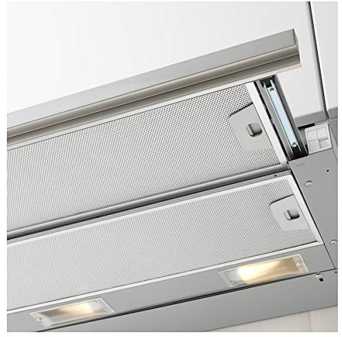 UTDRAG Cappa aspirante da incasso, in acciaio inox, 60 cm, per uso domestico, cappe aspiranti da incasso, cappe aspiranti e filtri, elettrodomestici da cucina.