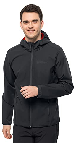 Jack Wolfskin Herren Bornberg Hoody M Jacket, phantom, 3XL EU
