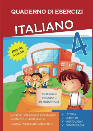 Quaderno Esercizi Italiano. Per la Scuola elementare (Vol. 4)