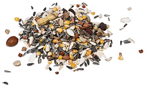 dobar® Mangime per scoiattolo, 6 kg, integratore alimentare naturale, mangime adatto alla specie composto da noci/semi/frutta/verdure, per stazioni di alimentazione, 6 bustine da 1 kg