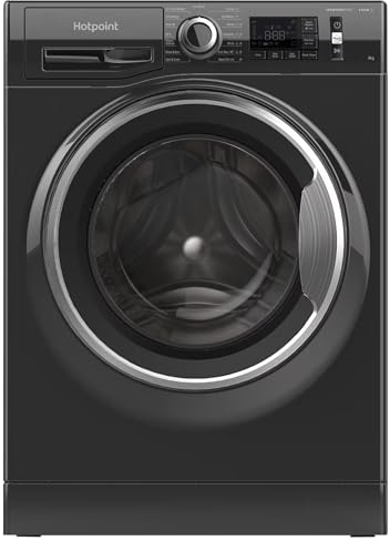 Hotpoint NM11948BCAUK 9kg Freestanding Washing Machine 1400rpm - Black
