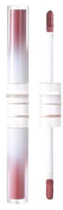 Youthful Charm Lipstick and Lip Gloss - Conveniently Portable Shades for School, Commuting, Dates, Travel, and Shopping(4 ice shake peach)