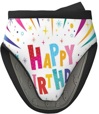 Buon compleanno, Mini guanti da forno in silicone, guanti da forno da cucina antiscivolo resistenti al calore