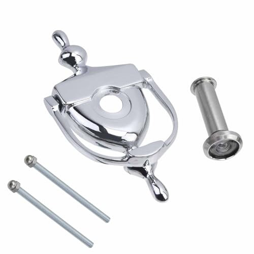 1 Pz Battente Con Porta Domestica, Battenti per Porta D'ingresso con Spioncino, Battente di Sicurezza per Porte D'hotel, Battiporta Per Porta Visualizzatore per Porte D'ingresso