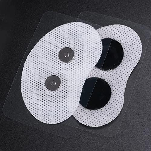 Strisce conduttive adesivi magnetici a scatto cuscinetti autoadesivi 20PCS | cuscinetti autoadesivi elettrodi in gel for dispositivo anti-sonno intelligente Snore Circle