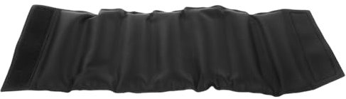 PRETYZOOM Wine Bottle Cooler Sleeve Portable Gel Ice Pack for Wine Chilling 72 Hours Reusable Black for Camping Picnic BBQ
