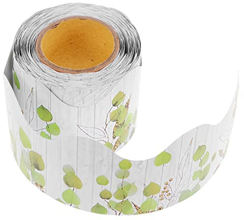 DIYEAH Craft Projects 20m Border Decor Austauschbare Memo Board Border Festival Supplies Wave Border Trim