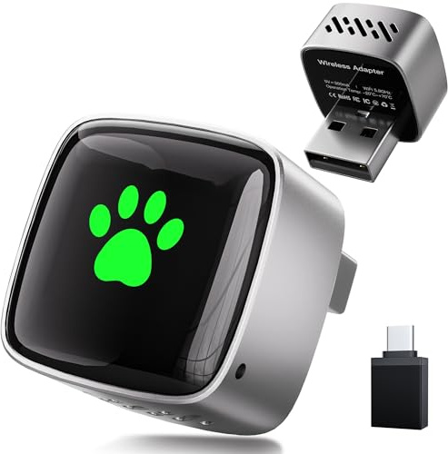 2026 Wireless Carplay Adapter UK,Carplay Wireless Adapter Effortlessly Convert Wired to Wireless CarPlay,USB/Usb C Compatible with iPhone iOS 10+ & Android Auto,Mini&Stable Car Play Wireless Adapter