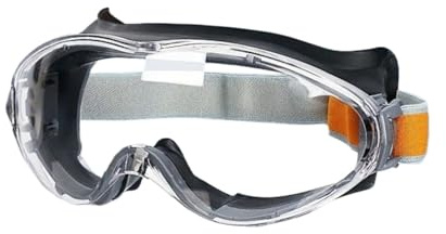 Lunettes de protection, masques, conception antibuée, étanches, for la conduite, le vent et poussière, découpe, soudage, les projections Pour Les Lieux De Travail, Construction, Bricolage(Black)