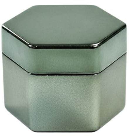 EpheyFIF 1pc Billiards Chalk Box Plastic Magnetic Hexagonal Chalk Tip Protection Case For Billiards Head Chalk Storage Holder Accessories