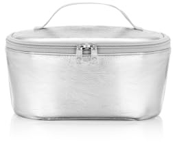 reisenthel coolerbag S Pocket Silver Crackle – kylväska med ovansida av återvunna PET-flaskor – perfekt för lunch på språng