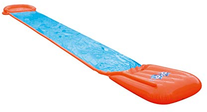 Bestway 52254E Toboggan aquatique simple, orange/bleu