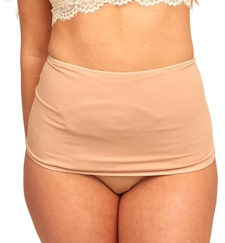 SIIL MIA housse de sac de stomie pour femme beige, sous vêtements pour stomie pour stomisèes, pochette de stomie, pochette de stomie, ceinture stomie pour femme XS-XXL Fabriqué en Europe