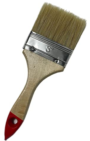 12x Lackierpinsel Lasuren 75mm Maler Pinsel Flachpinsel Chinaborste