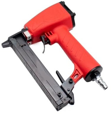 KJOET Grapadora Profesional para Trabajos Pesados Pistola Grapadora y clavadora de Aire 425K Pistola neumática Tipo U