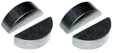 cyclingcolors 4x Chiavetta trattorino tosaerba trattore tagliaerba alberi di trasmissione mozzo lama, 4x9x21,63mm