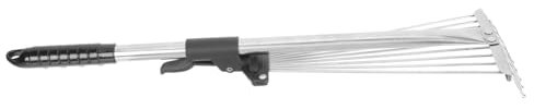 CIYODO Stainless Steel Rake Mit Zähnen Erweiterbar Und Langlebig Für Gartenarbeiten Laubreinigung Und Bodenbearbeitung Leicht Zu Handhaben Und Vielseitig Einsetzbar