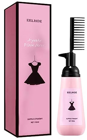 siduytin Crema alisadora de cabello rizado para niña, accesorio para novias de belleza nutritiva, peluquería profesional