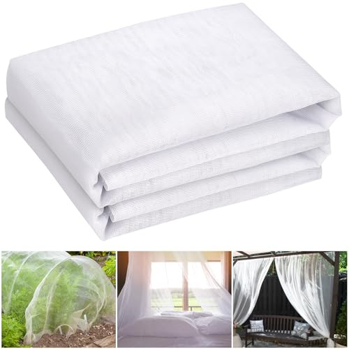 Heavy-Duty Garden Mesh Netting 9.8 x 32.8ft – Upgraded Strong Plant Protection Screen, Reusable Pest & Bird Barrier, Breathable Shade Mesh Cover for Vegetables, Fruits & Flower Beds