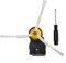 Seitenbürstenmodul mit Motor für Roomba I7 E6 E5 500 600 700 800 900 Serie – verbessertes Profil-Design, rutschfest, reduziert Reifenverschleiß