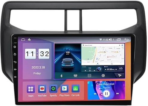Generico Autoradio Touchscreen Android 12.0 per R-Ush 2018-2019 Navigazione satellitare GPS 9'' Touchscreen Lettore multimediale Dvd Ricevitore FM BT con 4G 5G WiFi SWC DSP Mirror Link Carplay M500S