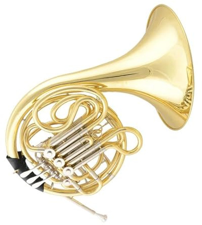 Waldhorn Musikinstrumente Musikliebhaber Waldhorn Doppel 4 Tasten F Bb Tuning Messing Musikinstrument