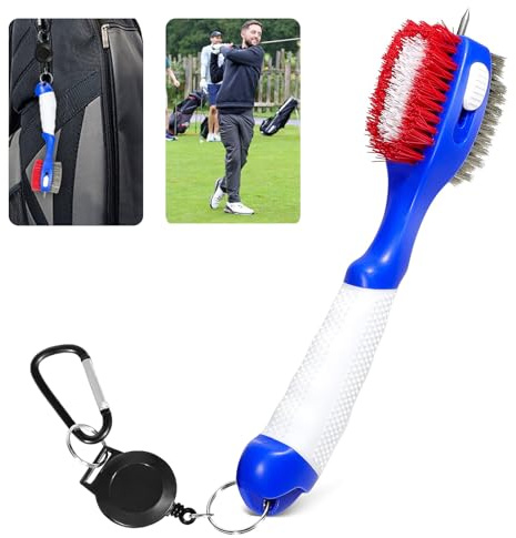 Golf Golfschläger Bürste Reiniger Reinigungsbürste Zubehör Golfzubehör | Multifunktional