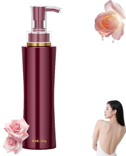 Rose Fragrance Body Wash, Rose Deep Cleanse Shower Gel Nourishment Moisturizing Fragrant Bath Milk Long-Lasting Fragrance For All Skin Types (1 pcs)