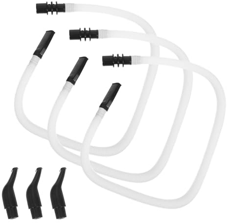 DECORNIJIA 3 Satz Teiliges Melodica Mundstück Set Flexibler Langer Melodica Schlauch aus Kunststoff Abnehmbares Mundstück für Hygienisch und Ergonomisch Zubehör
