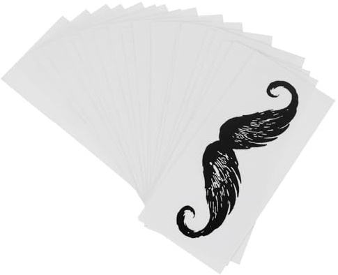 UKCOCO 20 Stück Nasenhaar Haarentfernungsaufkleber aus Hautfreundlichem Material mit Bartschutz für Präzise Enthaarung und Gesichtsreinigung