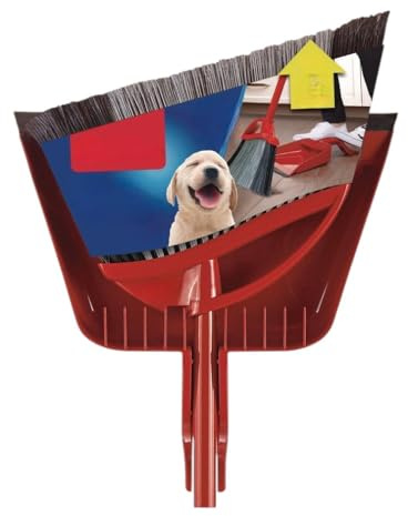 Power Tools For O-Cedar 168020EA PowerCorner Pet Pro Broom and Step-On Dust Pan - RD/BK/GY Mod-C26PO-9726