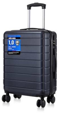 Shavont Handgepäck Koffer 55x40x20cm, Leichter ABS+PC Reisekoffer für Flugzeug, Ryanair Trolley mit 4 Rollen, Hartschalenkoffer für Eurowings, Kabinenkoffer für EasyJet und Business Reisen