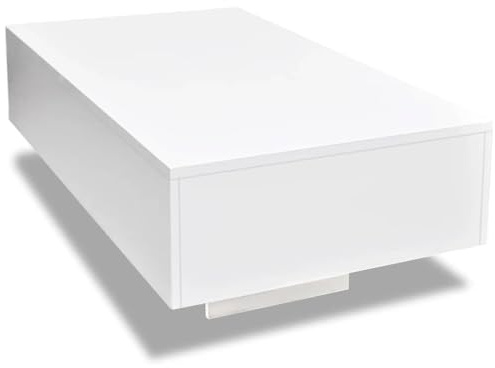 vidaXL Table Basse Brillante