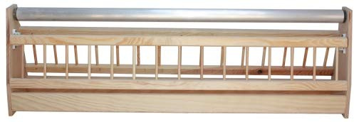 Hemel Futtertrog für Tauben mit Rolle - 75 x 13 x 24 cm