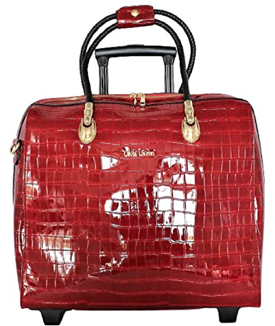 Bowatex Leichte Damen Aktentrolley Laptop Tasche im Design Rot