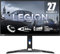 Lenovo Legion Y27f-30 | 27 Full HD Gaming Monitor | 1920x1080 | 240Hz | 400 nits | 0,5ms Reaktionszeit | HDMI | DisplayPort | AMD FreeSync Premium | integr. Lautsprecher | schwarz