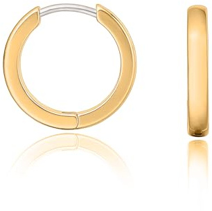 Limerencia Titan Creolen Ohrringe für Damen Herren, G23 Medizinische Hypoallergen Hoop Ohrringe, 8-12 MM Ohrringe für Empfindliche Ohren Mode Damenschmuck