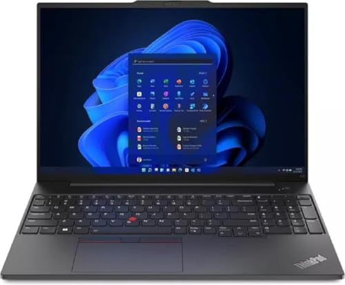 Lenovo ThinkPad E16 G1 Graphite Black 16.0 Core i5-1335U 16GB RAM 512GB SSD Win11Pro - 21JN004RGE