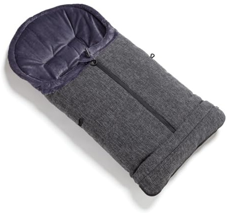 Fußsäcke der Marke TFK. Modell Thermo-Fleece FuÃŸsack mit verlängerbarem FuÃŸteil - Premium Anthrazit
