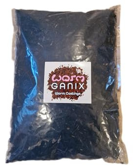Wormganix Fine Composted bark houseplant potting & growing peat free compost 5 Litre indoor plants soil potting mix bark fines