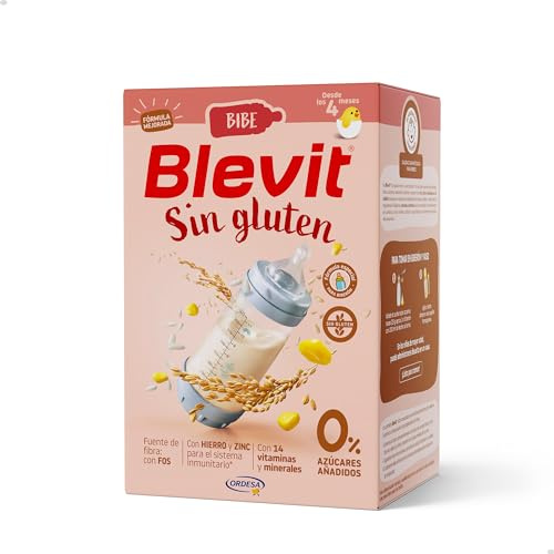 Blevit Bibe Sin gluten | 500g | Papilla para Bebé desde los 4 Meses